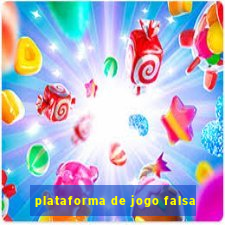 plataforma de jogo falsa